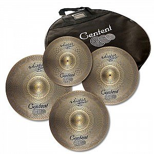 Centent Whisper Gold 14161820 Cymbal Set with Bag