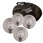 Centent Whisper Silver 14161820 Cymbal Set with Bag