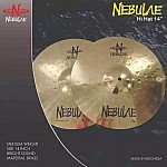 Nebulae NCS001 Cymbal Set Brass Hi Hat 14", Crash 16", Ride 20" with Softcase