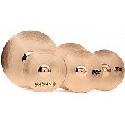 Sabian B8X Performance Cymbal Set 14/16/20 inch with Free 18 inch Crash