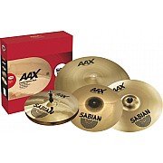 Sabian AAX Promotional Cymbal Set 14/16/21 inch with Free 18 inch Thin Crash