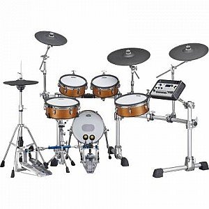 Yamaha DTX10 KMRW Electronic Drum Set, Real Wood