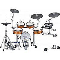 Yamaha DTX10KXRW Silicon Heads Electronic Drum Set, Real Wood