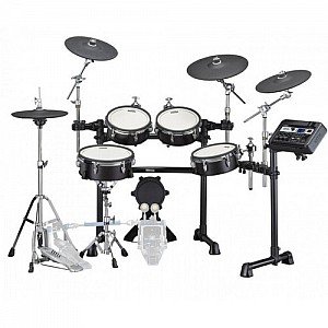 Yamaha DTX8 KXBF Electronic Drum Set, Black Forest