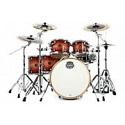 Mapex Armory AR628SFE RA Studioease 6 Piece Fast Drum Set w/ Extra Deep Bass, Redwood Burst