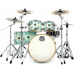 Mapex Armory AR628SFE UM Studioease 6 Piece Drum Set with Extra Deep Bass, Ultra Marine