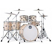 Mapex Mars Maple MM628SFU NW 6 Piece Studioease Drum Set, Natural Satin