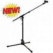 Hercules MS520B PRO Low Profile Mic Stand with Telescoping Boom