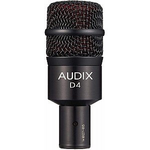 Audix D4 Hypercardioid Dynamic Drum and Instrument Microphone