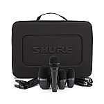 Shure PGADRUMKIT4 4-PieceDrum Microphone Kit 