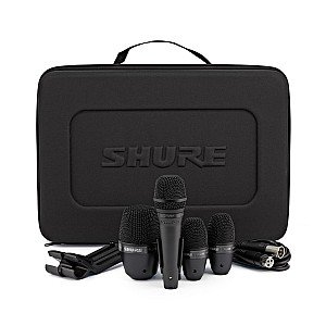 Shure PGADRUMKIT4 4-PieceDrum Microphone Kit