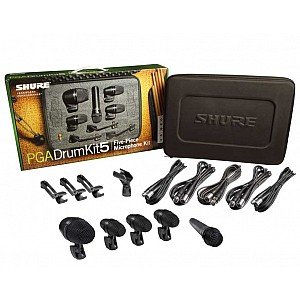 Shure PGADRUMKIT5 5-Piece Drum Microphone Kit