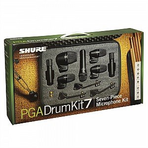 Shure PGADRUMKIT7 7-Piece Drum Microphone Kit