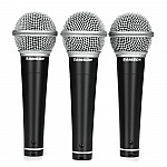 Samson R21 Dynamic Vocal for Presentation Microphone 3-Pcs
