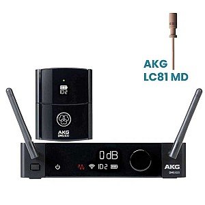 AKG DMS300 Digital Wireless Instrument System + AKG LC81MD