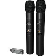 Behringer ULM202 USB 2.4 GHz Dual Wireless Microphone System
