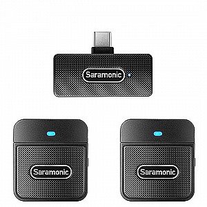 Saramonic Blink 100 B6 USB Type C 2.4G Dual Channel Wireless Microphone