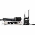 Sennheiser EW 100 G4 ME2/835S Combo Wireless Handheld and Lavalier Microphone System G Band