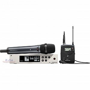 Sennheiser EW 100 G4 ME2/835S Combo Wireless Handheld and Lavalier Microphone System G Band