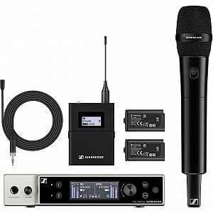 Sennheiser EW DX MKE 2 835S Set Dual Channel Digital Combo Wireless System