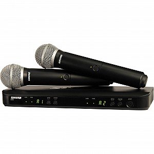 Shure BLX288/SM58 Dual Channel Handheld Wireless System