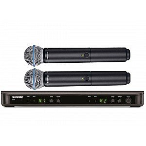 Shure BLX288/BETA58 Dual Channel Handheld Wireless System