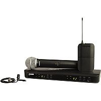 Shure BLX288/CVL Wireless Combo System with PG58 Handheld and CVL Lavalier