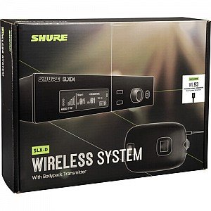 Shure SLXD14/93 Digital Wireless Omni Lavalier Microphone System