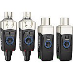 Xvive U3D Dual XLR Plug on Wireless System, Black