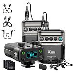 Xvive U5T2 Camera mounted Dual channel Wireless Lavalier Microphone System