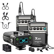 Xvive U5T2 Camera mounted Dual channel Wireless Lavalier Microphone System