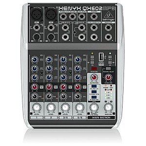 Behringer QX602MP3 Mixer with USB MP3 Playback