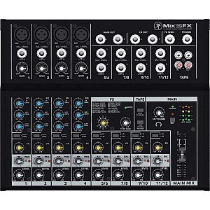 Mackie Mix12FX 12 Channel Compact Analog Mixer with Effects