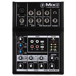 Mackie Mix5 5 channel Compact Analog Mixer