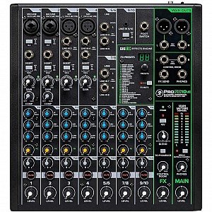 Mackie ProFX10 V3 10-channel Mixer with USB and Effects