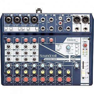 Soundcraft Notepad-12FX Mixer with Effects and USB