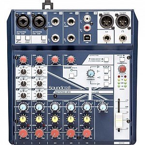 Soundcraft Notepad-8FX Mixer with Effects