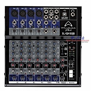 Wharfedale Pro SL424USB 8 Channel USB Mixing Desk