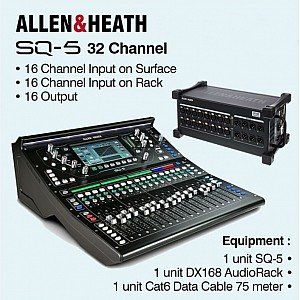 Allen & Heath SQ-5 32 Channel Digital Mixer