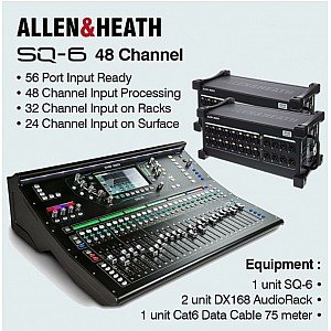 Allen & Heath SQ-6 48 Channel Digital Mixer