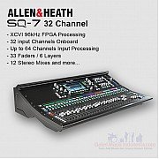 Allen & Heath SQ-7 32-Channel Digital Mixer