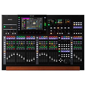 Behringer WING 48 Channel / 28 Bus Full stereo Digital Mixing Console, Pro Black