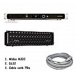 Midas M32C Digital Rackmount Mixer + Paket DL32 + Cable Cat6
