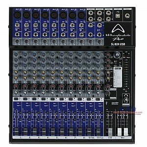 Wharfedale Pro SL824USB 8 Channel Studio / Live USB Mixing Desk