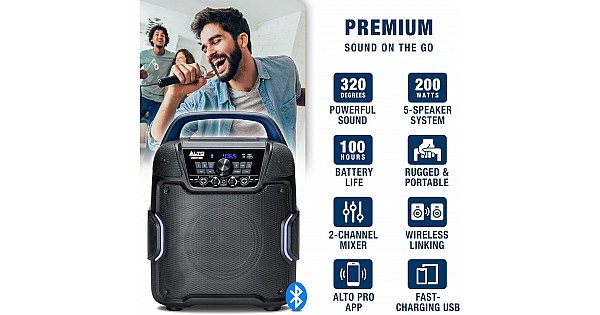 Jual Alto Uber FX MKII Battery Powered Portable PA Speaker