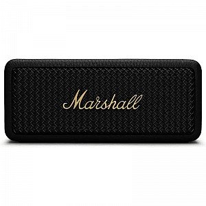 Marshall Emberton II Portable bluetooth Speaker, Black and Brass