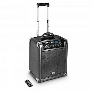 LD Systems Roadjack 8 Battery Powered Bluetooth Loudspeaker with Mixer