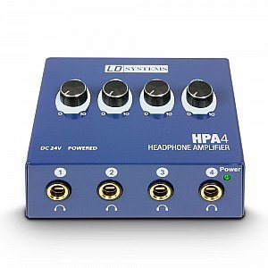 LD Systems HPA 4 4 Channels Headphone Amplifier