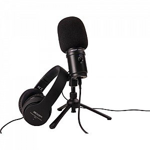 Zoom ZUM 2PMP USB Microphone Podcast Pack