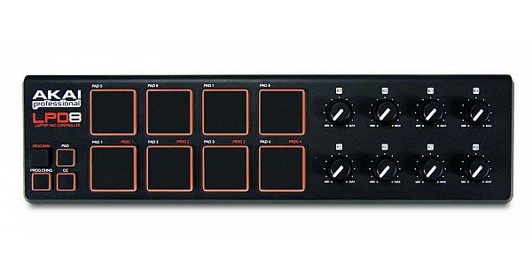 akai pad controller lpd8